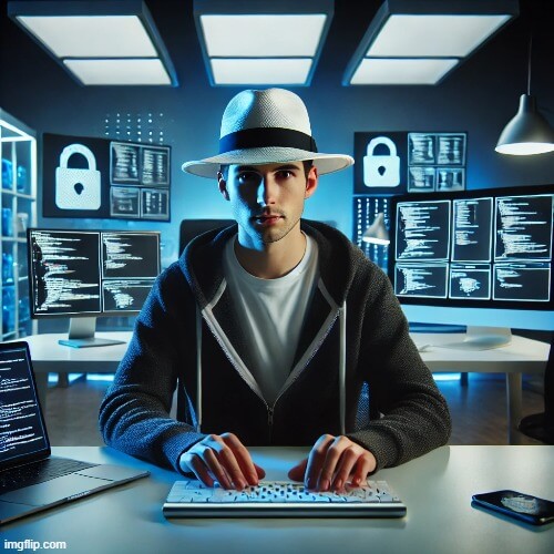 white-hat hacker