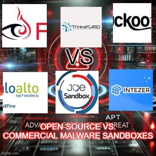 Open-source vs Commercial malware sand boxes