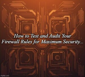 Testing and auditing firewall rules